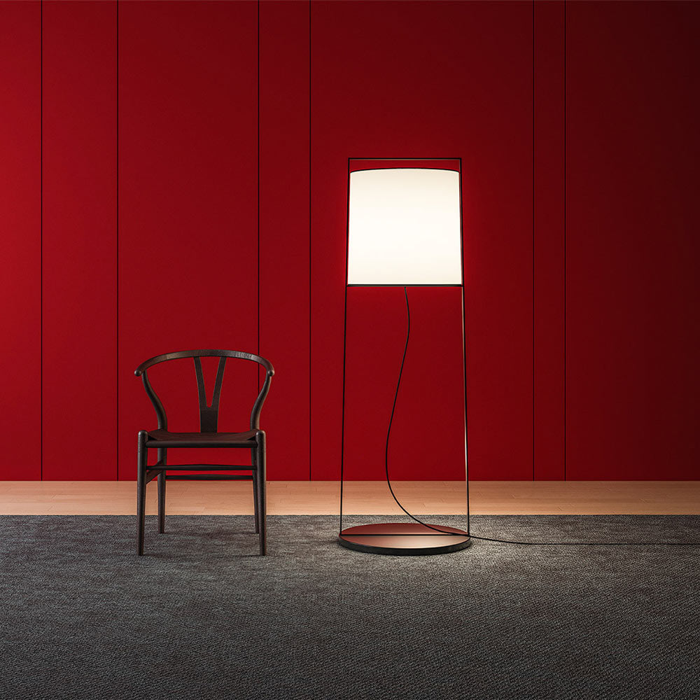 Macao Floor Lamp in living room.