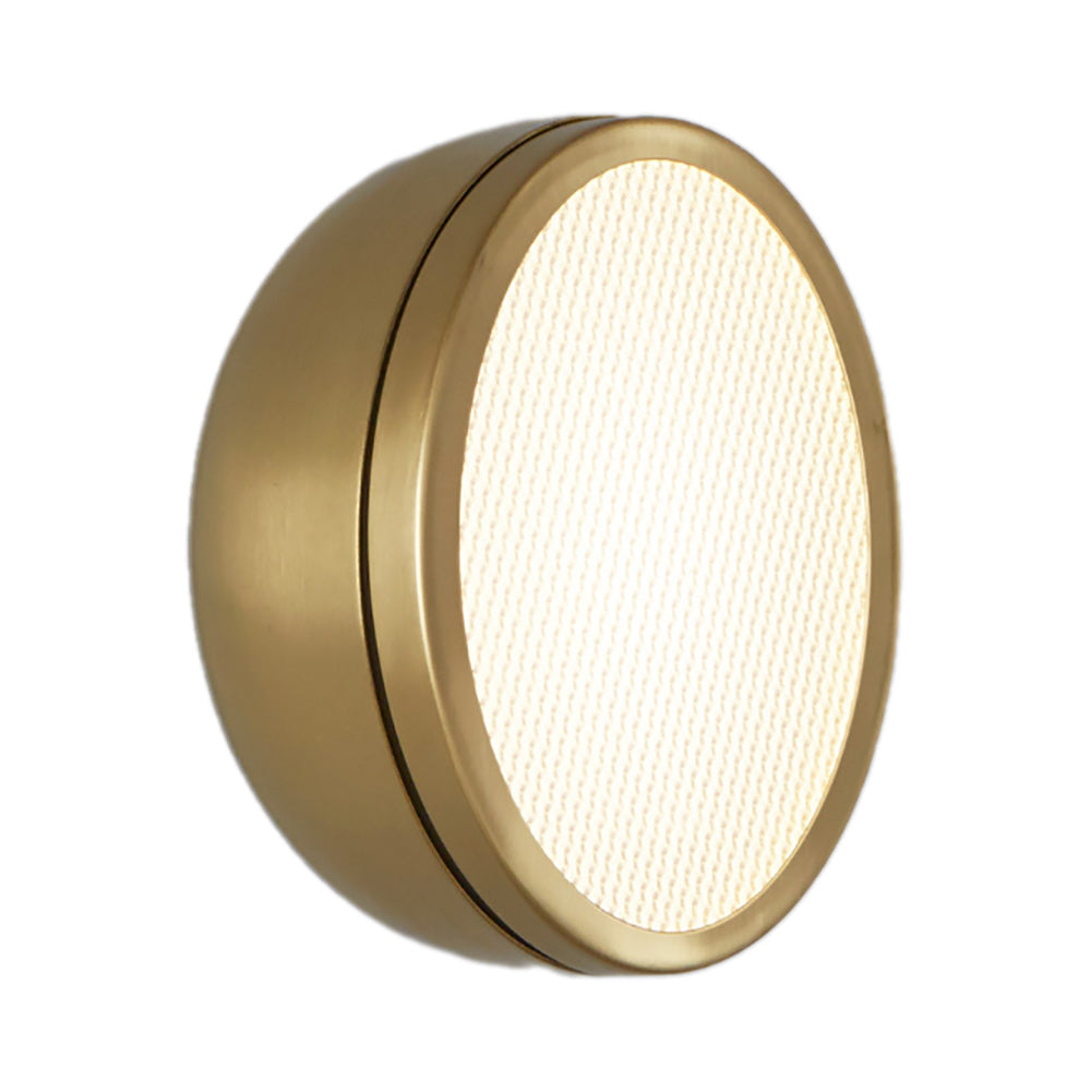 Molly LED Ceiling / Wall Light in Brushed Brass/Brushed Brass (14.96-Inch).