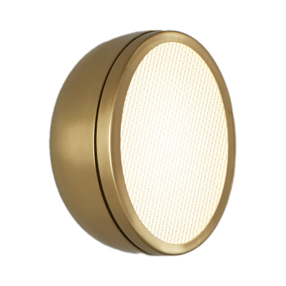 Molly LED Ceiling / Wall Light in Brushed Brass/Brushed Brass (14.96-Inch).