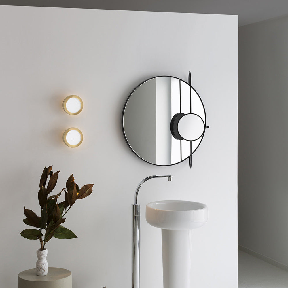 Molly LED Ceiling / Wall Light in bathroom.