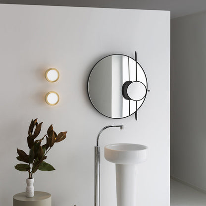 Molly LED Ceiling / Wall Light in bathroom.