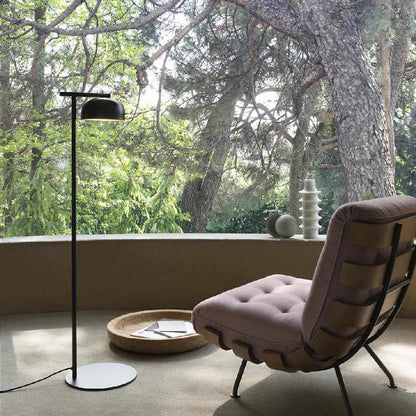 Molly LED Floor Lamp in living room.