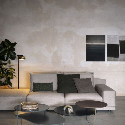 Molly LED Floor Lamp in living room.