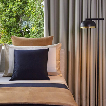 Molly LED Floor Lamp in bedroom.