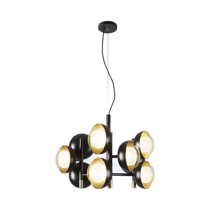 Muse Chandelier in Brushed Brass (13-Light).