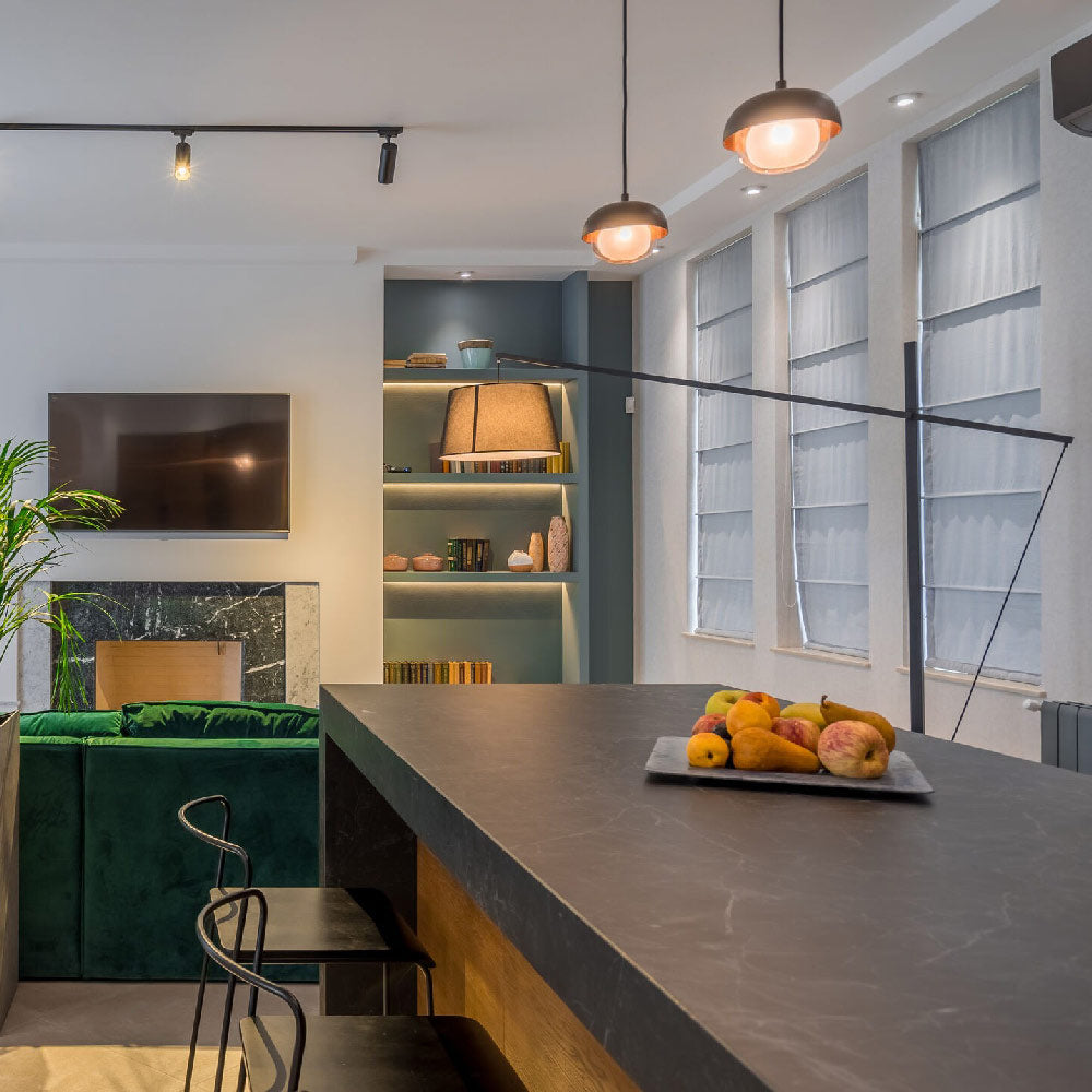 Muse Pendant Light in kitchen.