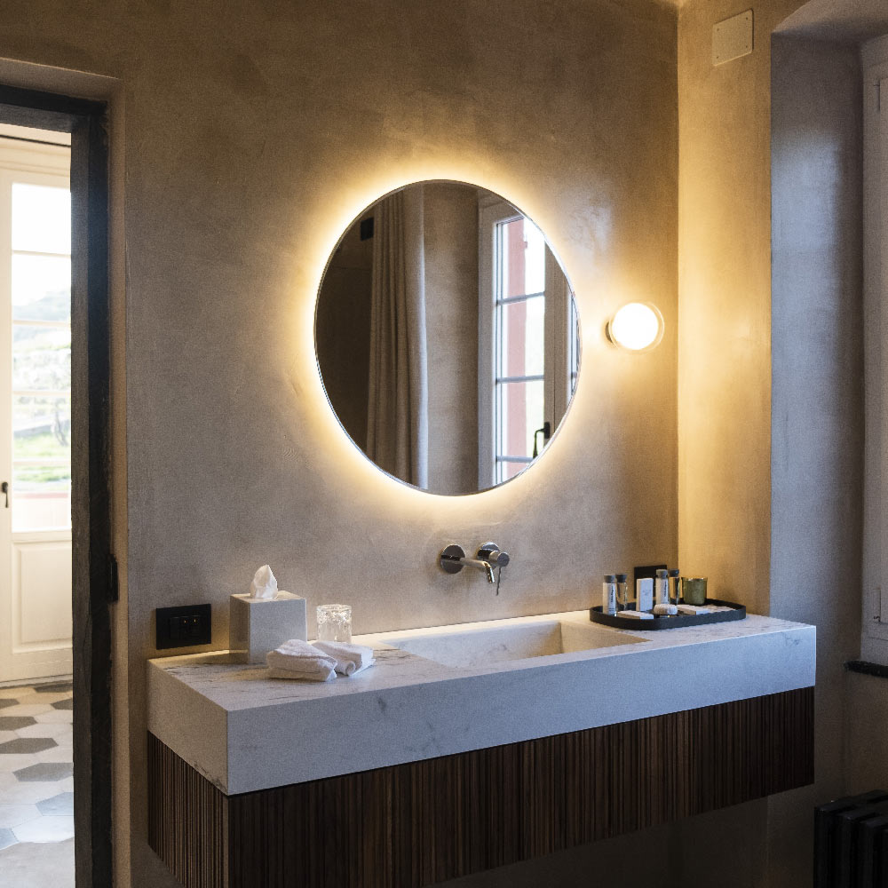 Nabila Ceiling / Wall Light in bathroom.