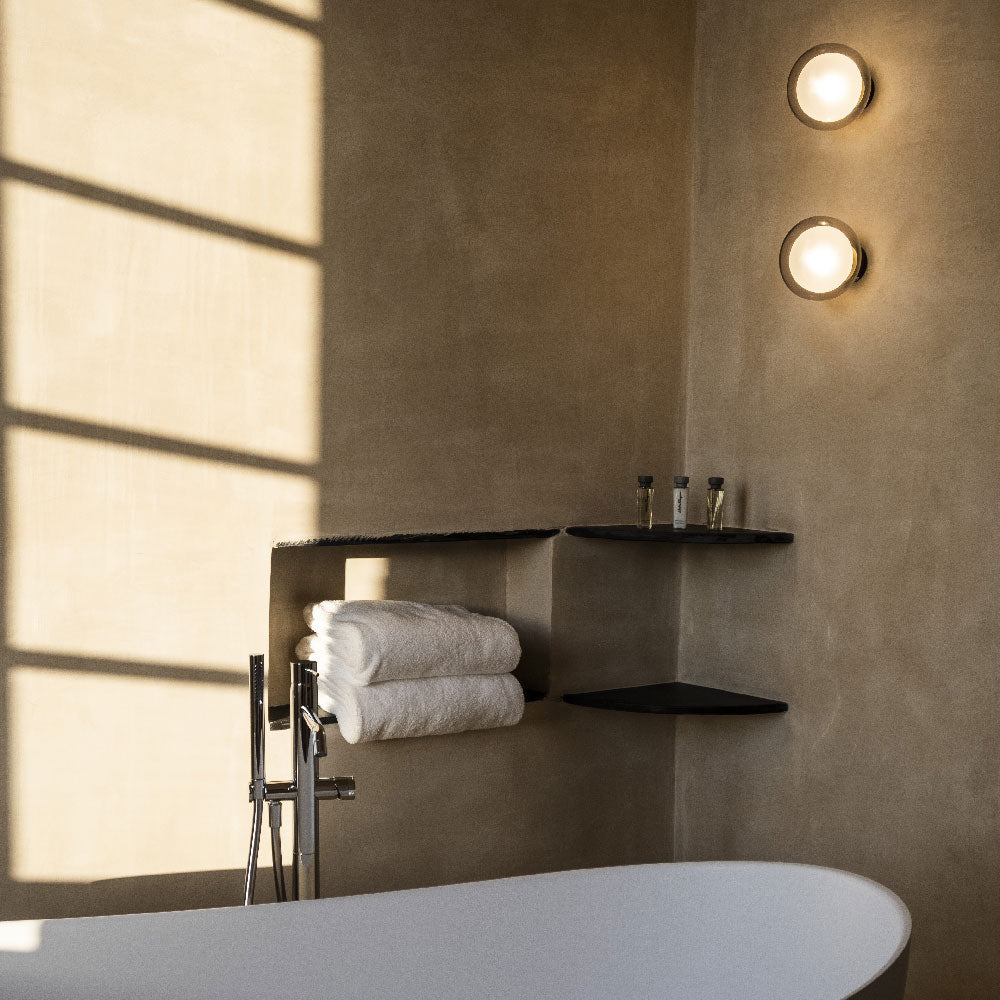 Nabila Ceiling / Wall Light in bathroom.