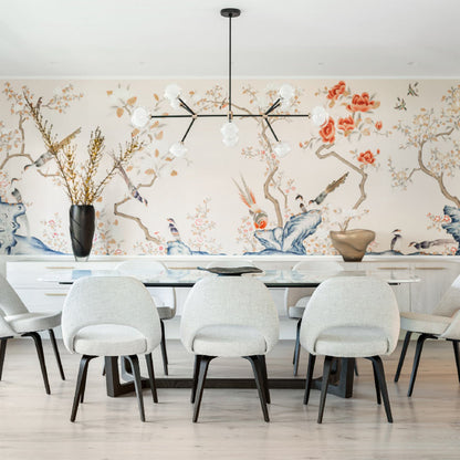 Nabila Chandelier in dining room.