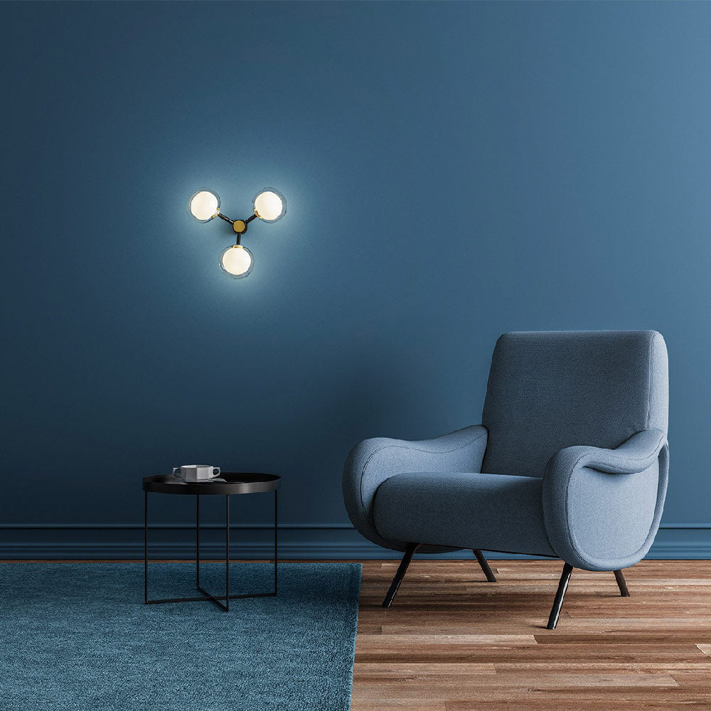 Nabila Multi Light Ceiling / Wall Light in living room.