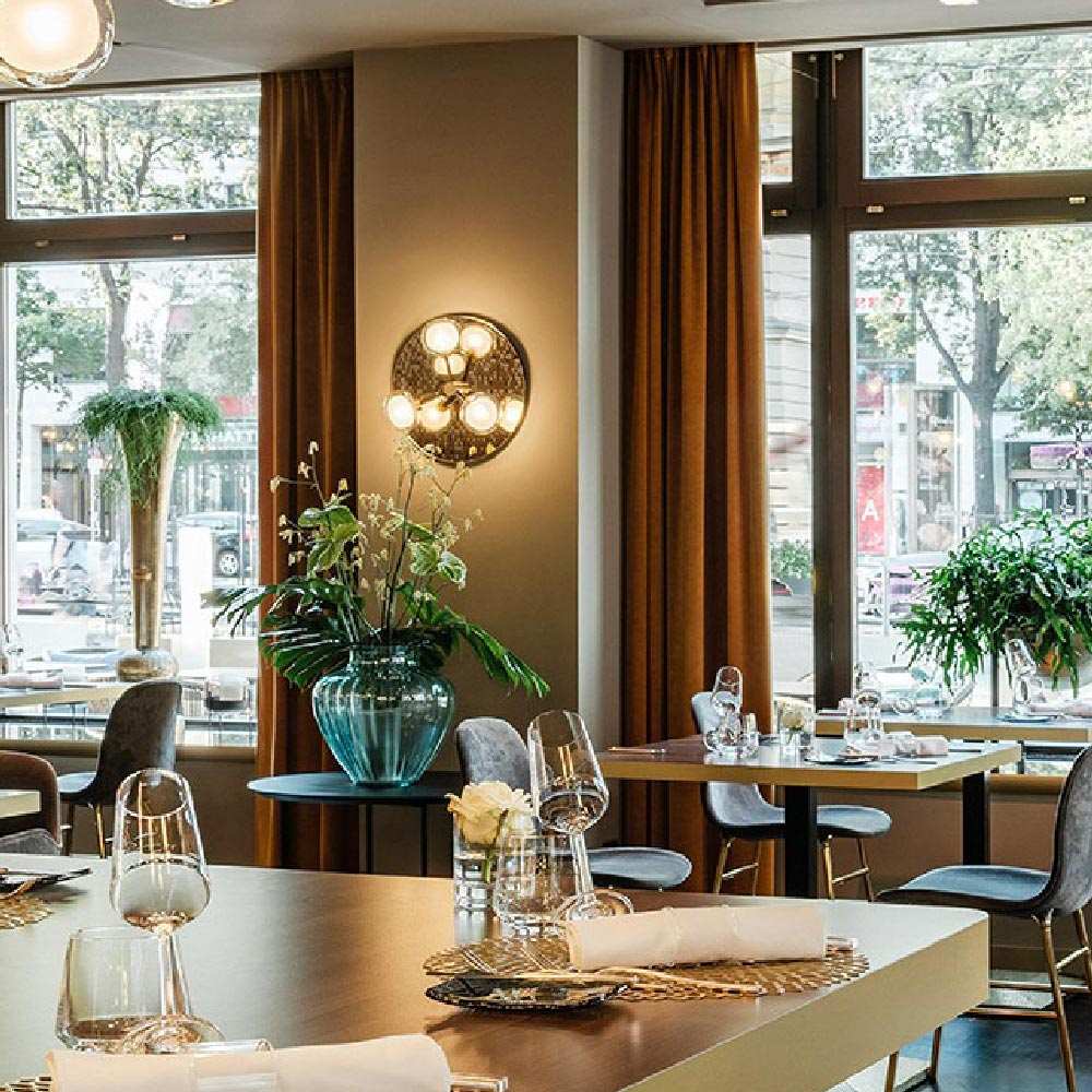 Nabila Multi Light Ceiling / Wall Light in restaurant.