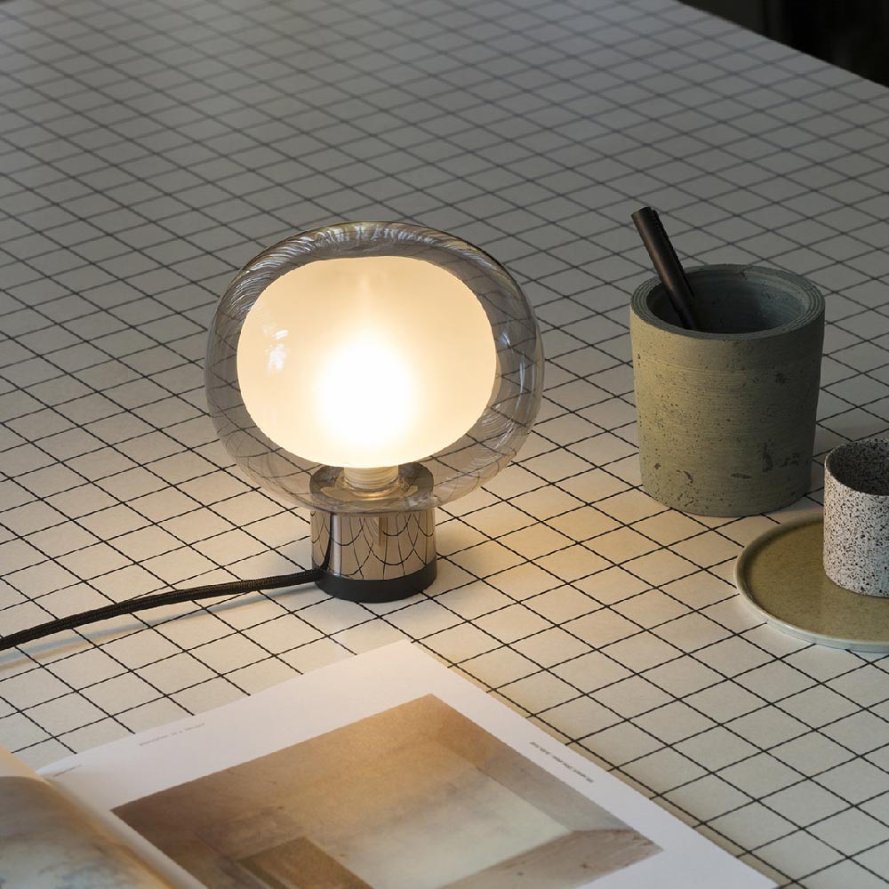 Nabila Table Lamp in dining room.