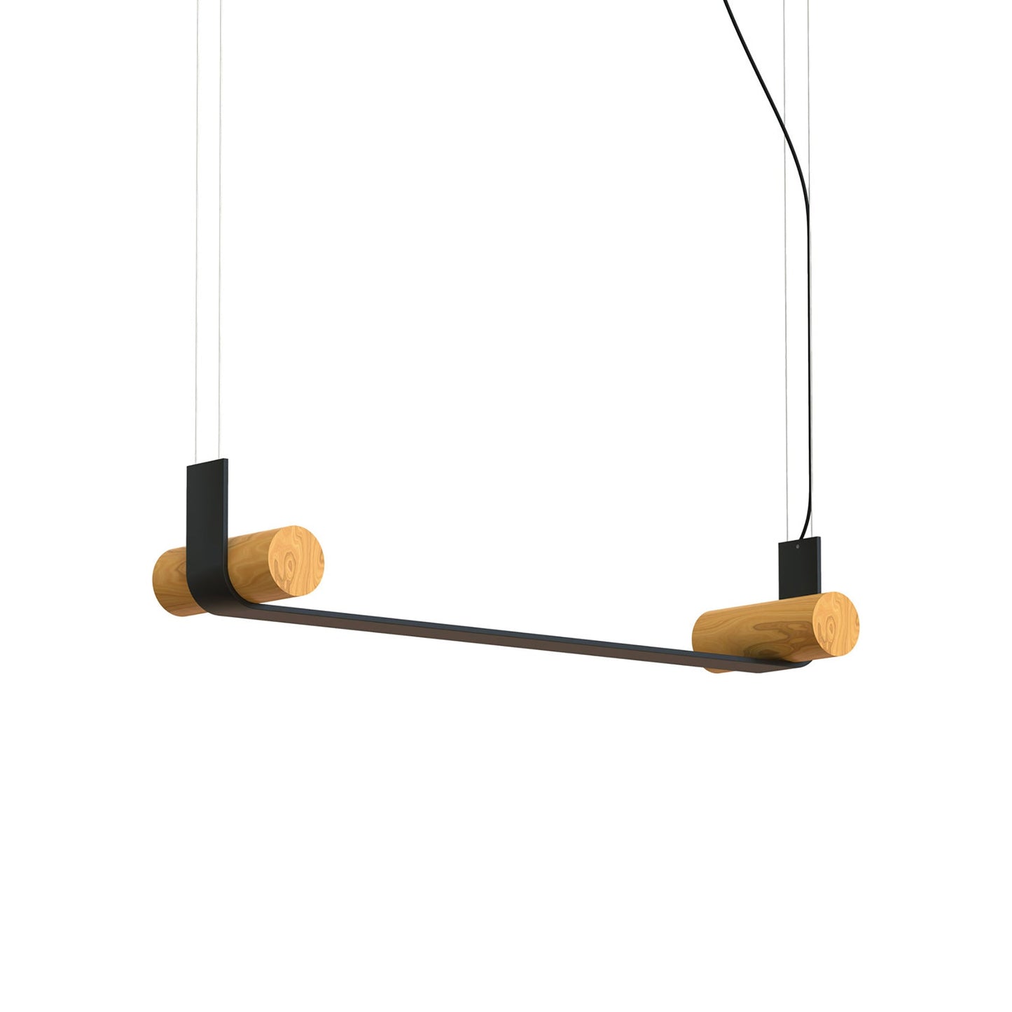 Nastro LED Pendant Light in Sand Black/Ash (41.3-Inch).
