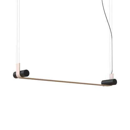 Nastro LED Pendant Light in Beige/Sand Black (66.9-Inch).