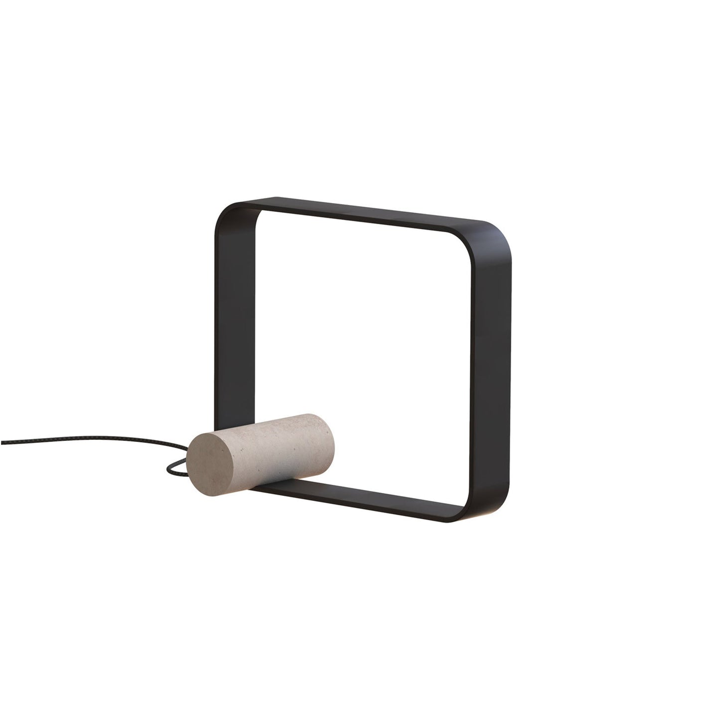 Nastro LED Table Lamp in Sand Black/Beige.