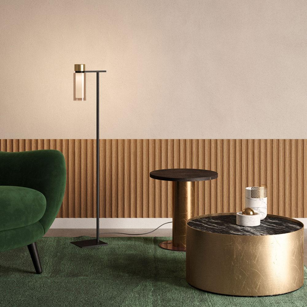 Osman Floor Lamp in living room.
