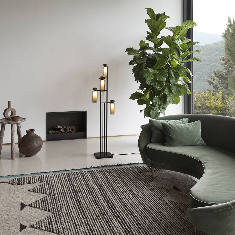 Osman Floor Lamp in living room.