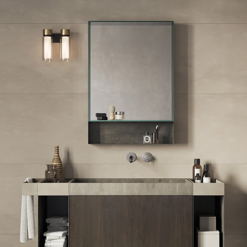 Osman Wall Light in bathroom.