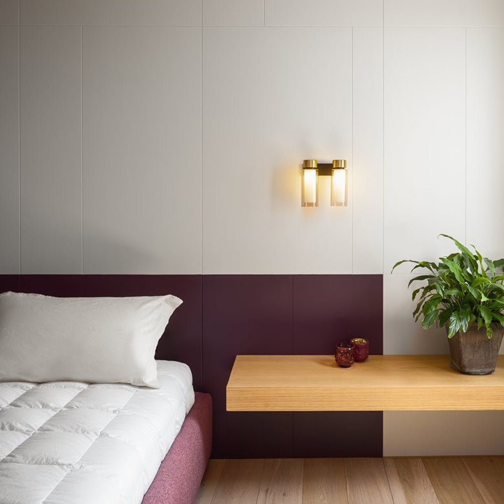 Osman Wall Light in bedroom.