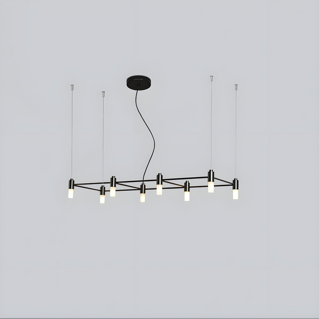 Quadrante Chandelier in Detail.