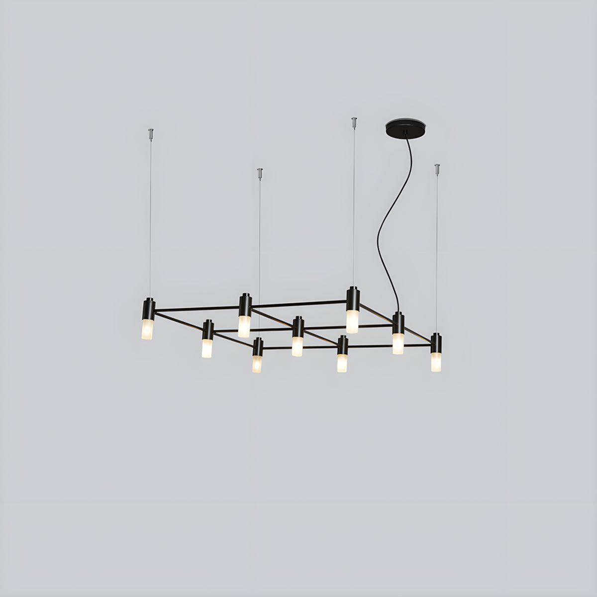 Quadrante Chandelier in Detail.