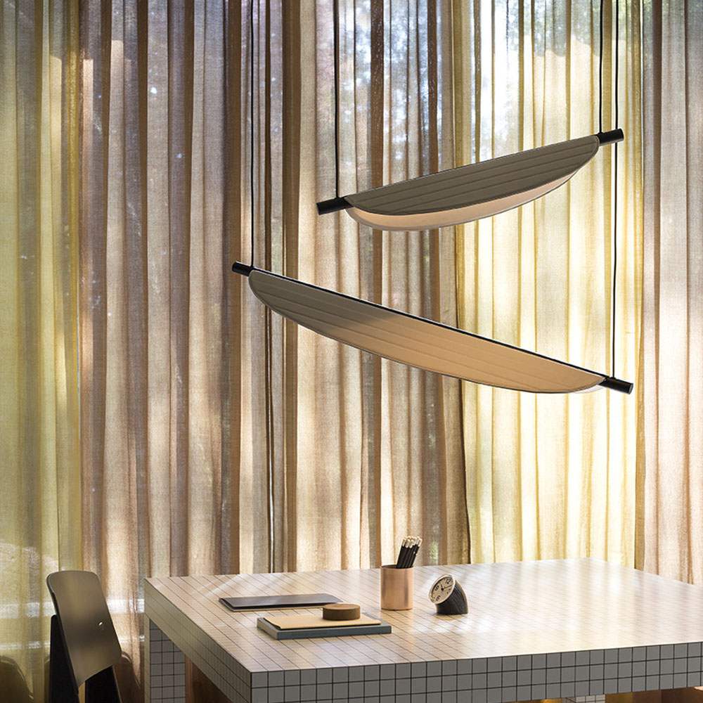 Thula LED Pendant Light in living room.