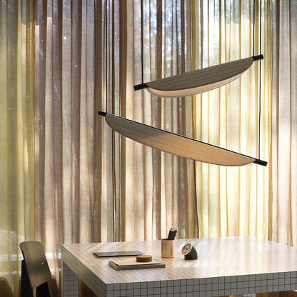 Thula LED Pendant Light in living room.