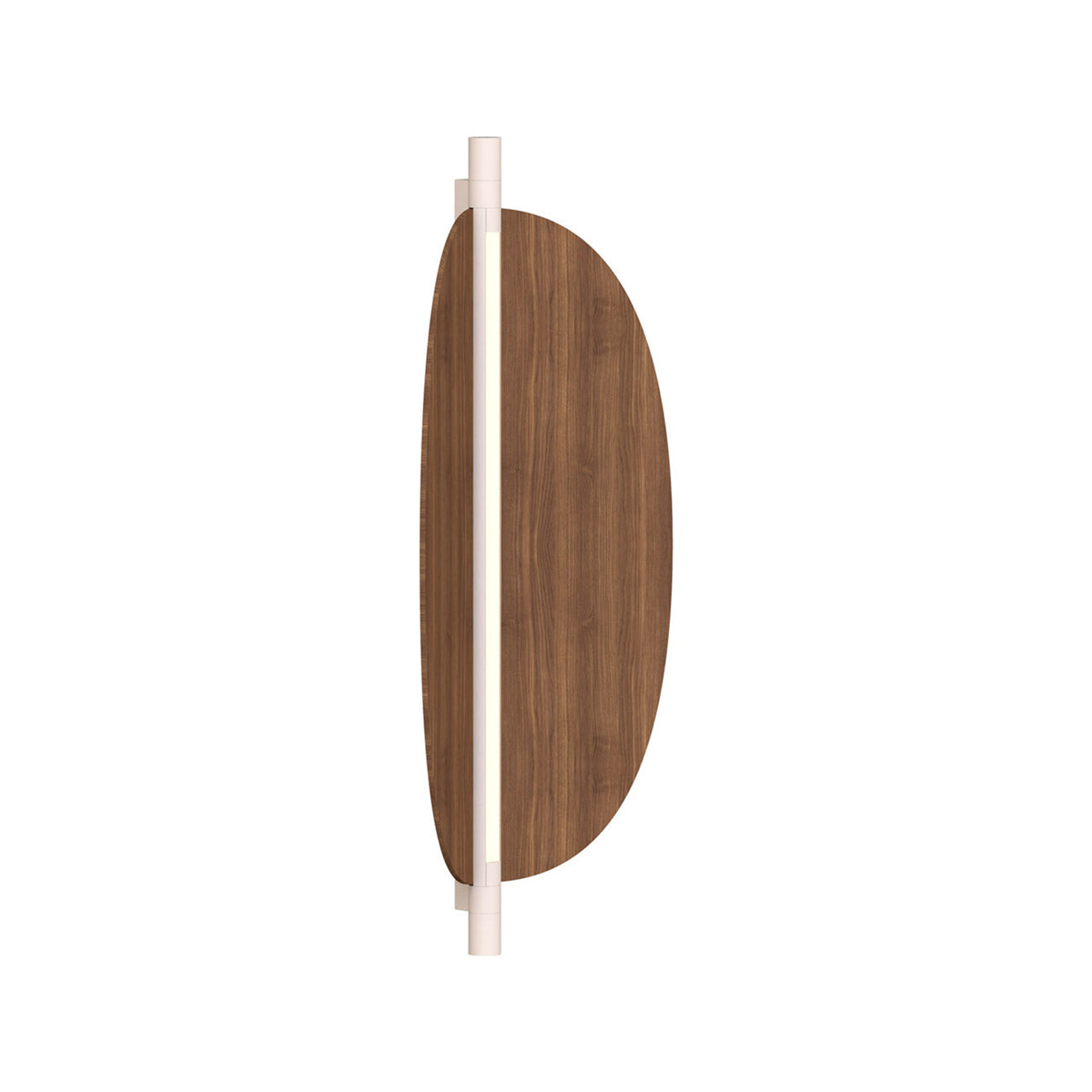 Thula LED Wall Light in Beige (Walnut/40.94-Inch).