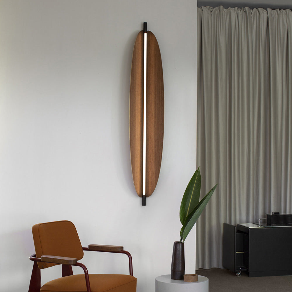 Thula LED Wall Light in living room.