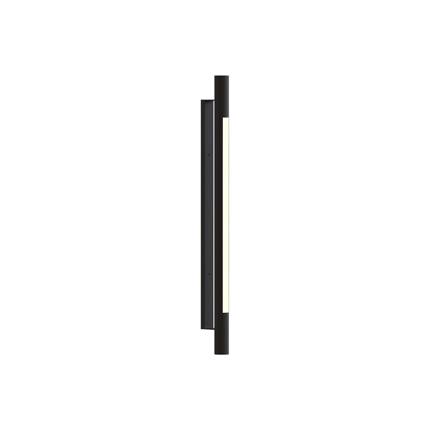 Thula Orientable LED Wall Light in Sand Black/Sand Black (20.47-Inch).