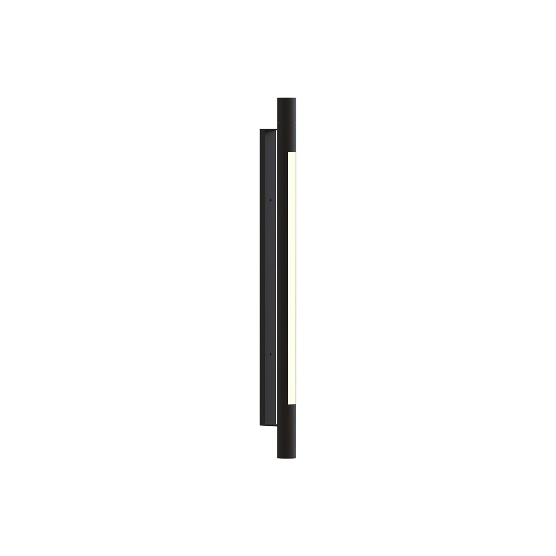 Thula Orientable LED Wall Light in Sand Black/Sand Black (20.47-Inch).