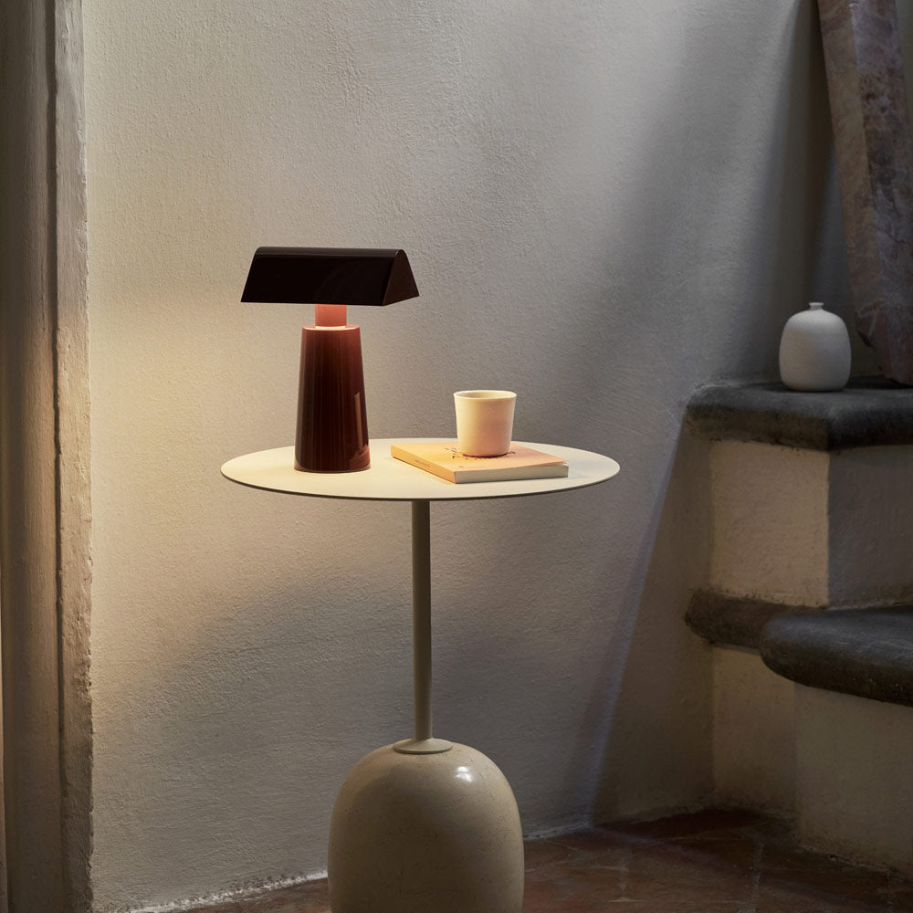 Caret MF1 Table Lamp in living room.