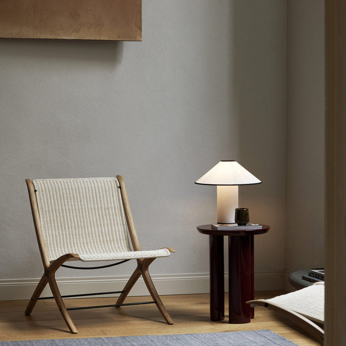 Colette Table Lamp in living room.