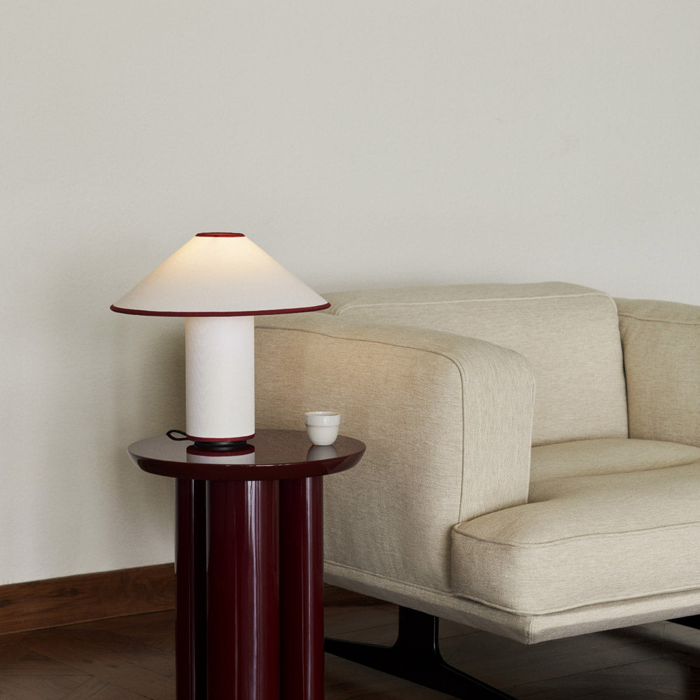 Colette Table Lamp in living room.