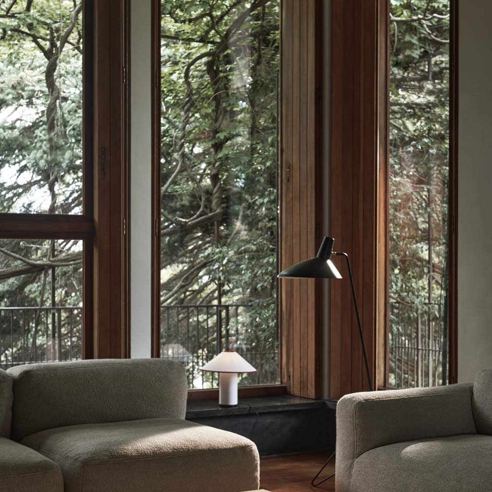 Colette Table Lamp in living room.