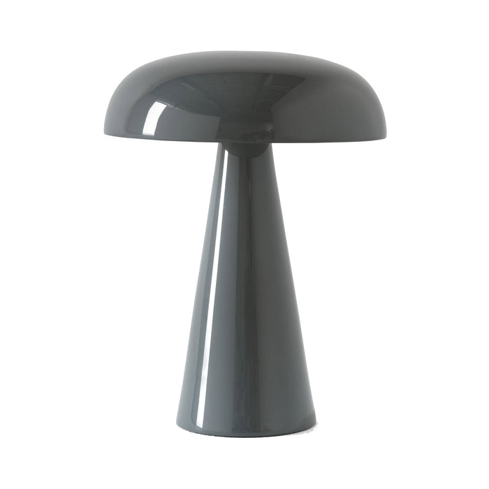 Como Portable Table Lamp in Stone Blue.