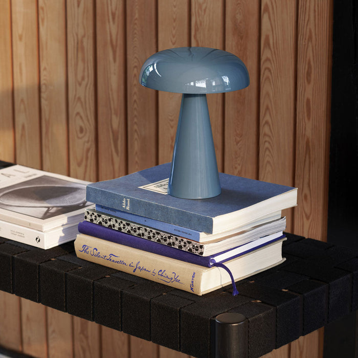Como Portable Table Lamp in living room.