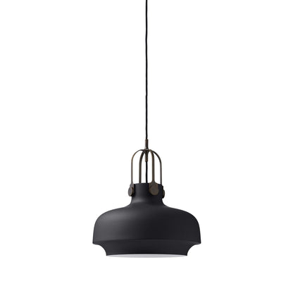 Copenhagen SC Pendant Light in Matte Black (13.8-Inch).