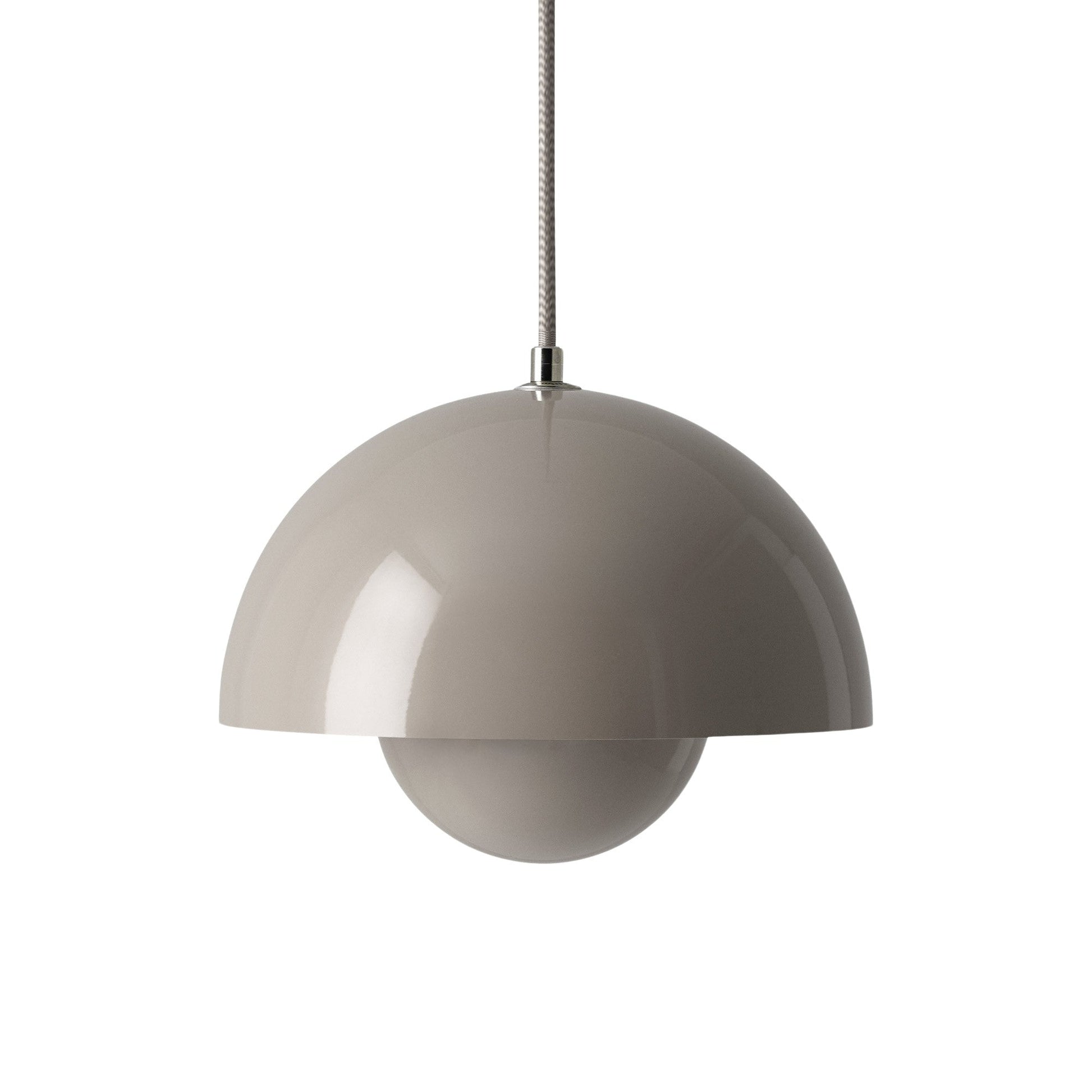 Flowerpot VP Pendant Light in Grey Beige (9.1-Inch).