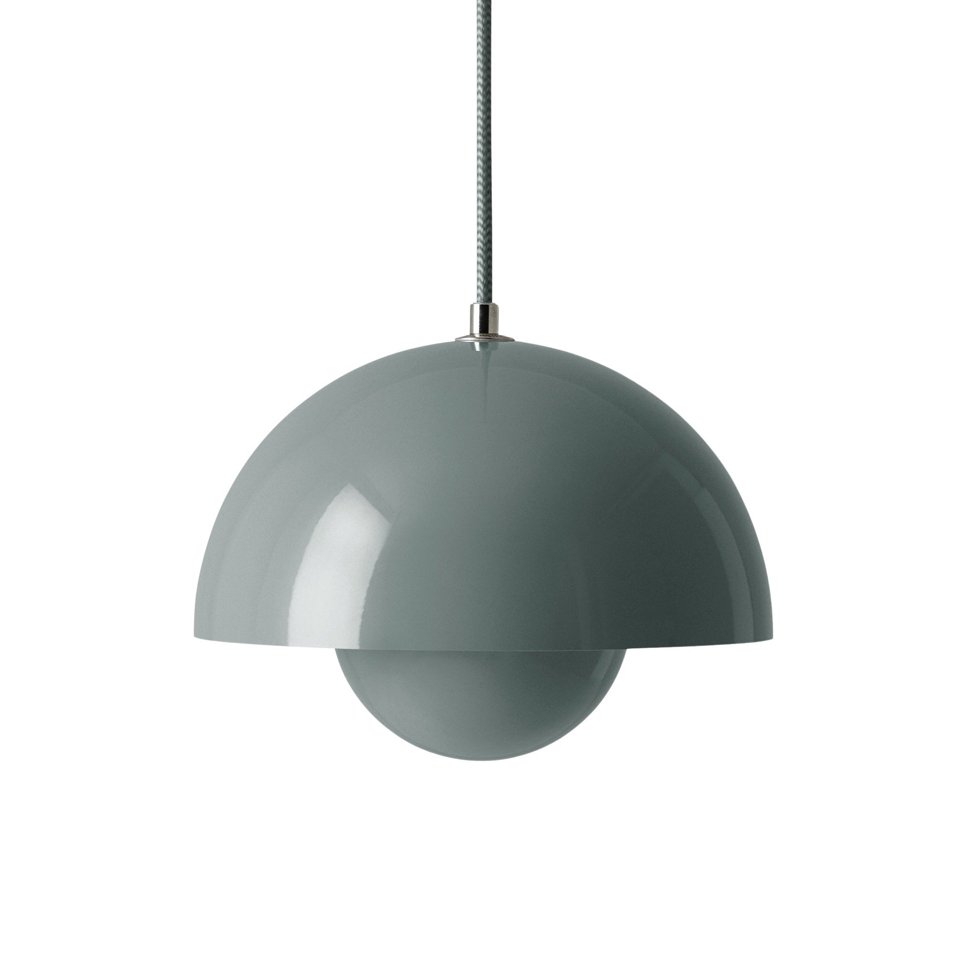 Flowerpot VP Pendant Light in Stone Blue (9.1-Inch).