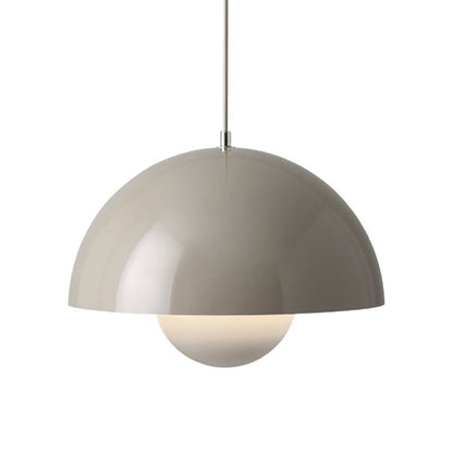 Flowerpot VP Pendant Light in Grey Beige (14.6-Inch).