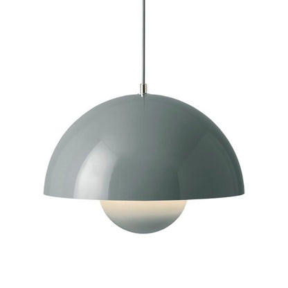 Flowerpot VP Pendant Light in Stone Blue (14.6-Inch).