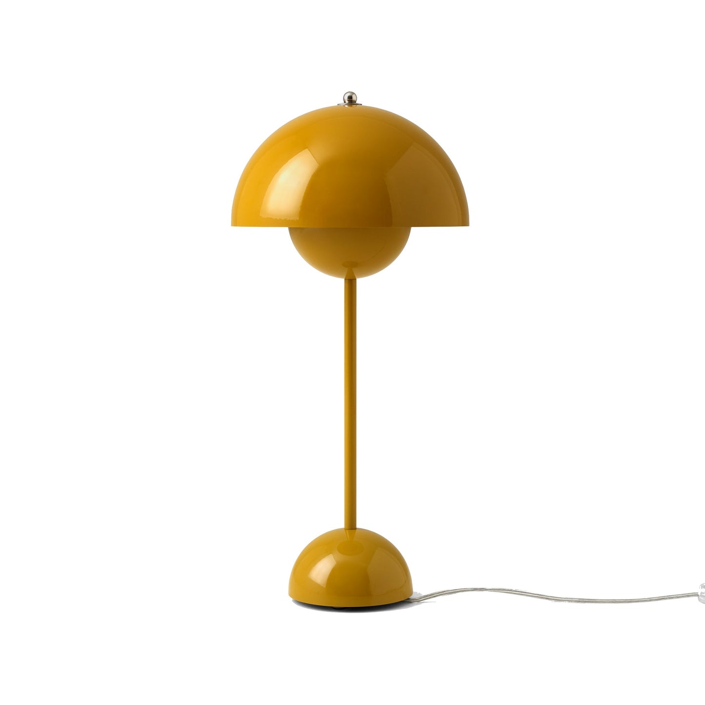 Flowerpot VP3 Table Lamp in Mustard.