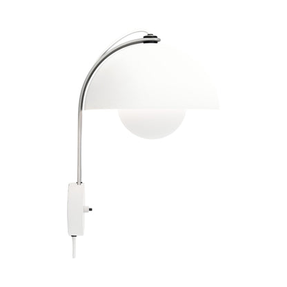Flowerpot VP8 Wall Light in Matt White (Hardwired).