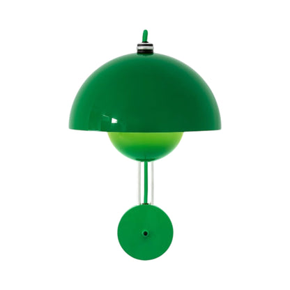 Flowerpot VP8 Wall Light in Mustard (Hardwired).