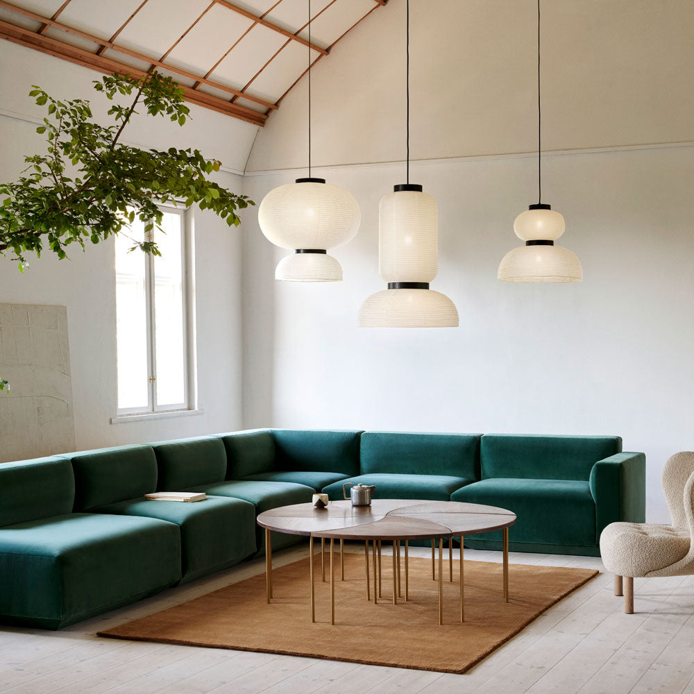 Formakami JH3 Pendant Light in living room.