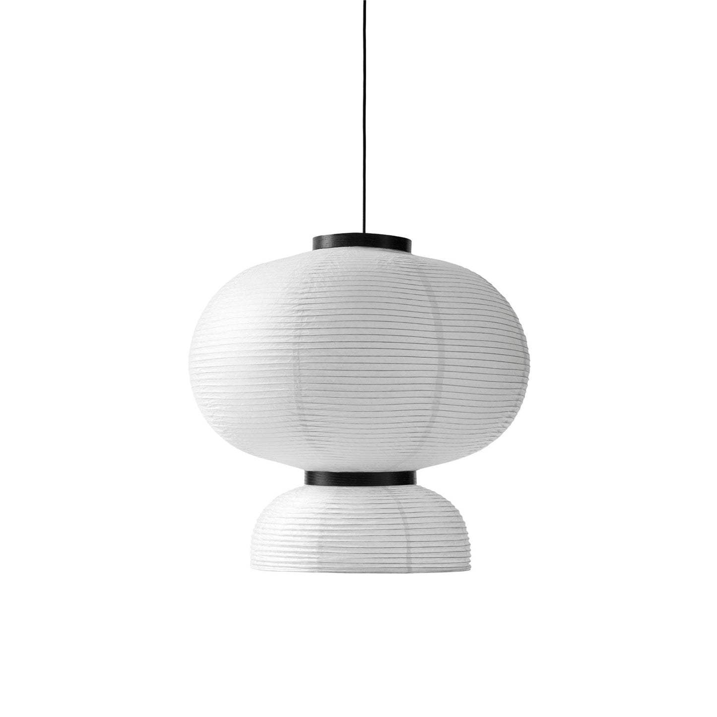 Formakami JH5 Pendant Light in Ivory White.