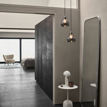 Mega Bulb SR2 Pendant Light in living room.