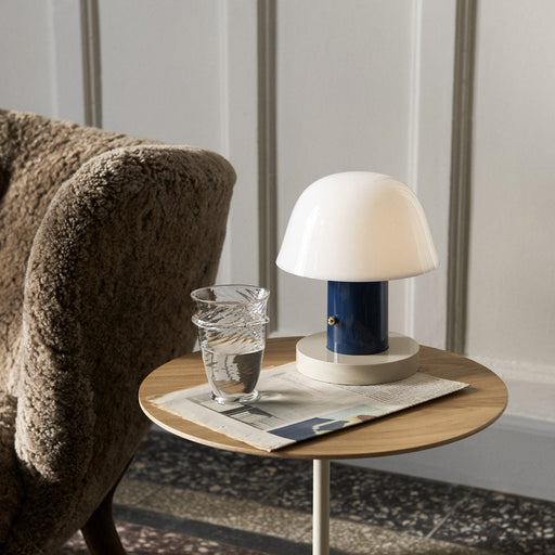 Setago Table Lamp in living room.