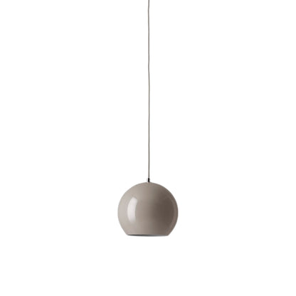 Topan VP6 Pendant Light in Grey Beige.